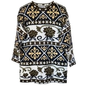 Private Eyes Adele Knit Sweater Size Unknown Made in USA